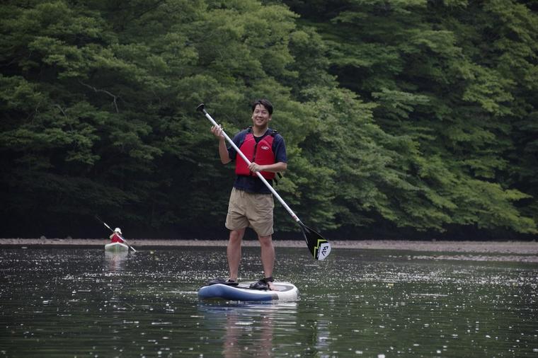 犬と遊べるSUP(サップ)